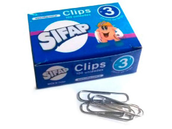 CLIPS SIFAP N3 CAJITAS X100 CLIPS