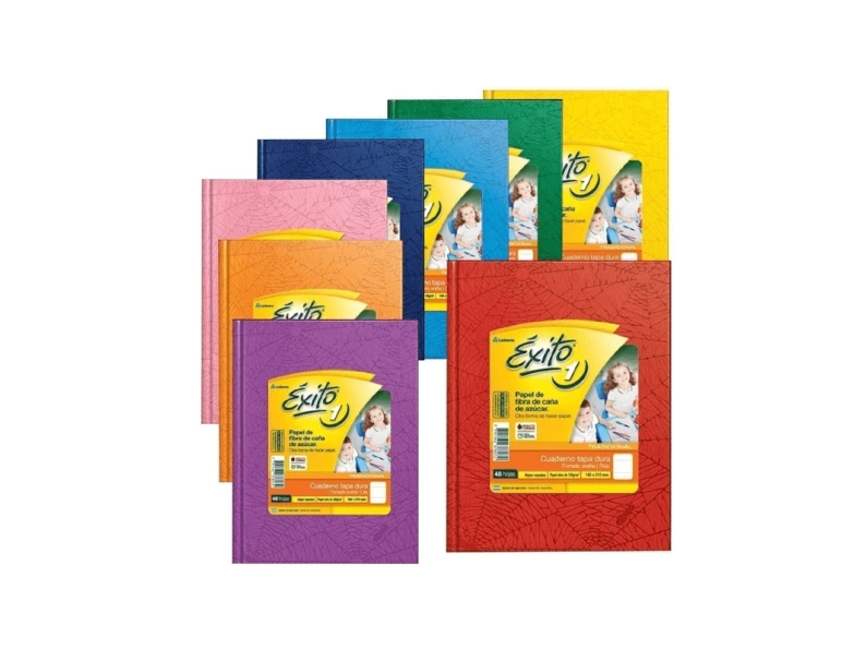CUADERNO EXITO N3 TAPA DURA ARAÑA X48hj RAYADO