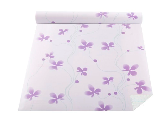 CONTAC LAMA FANTASIA FLORES F/LILA X METRO