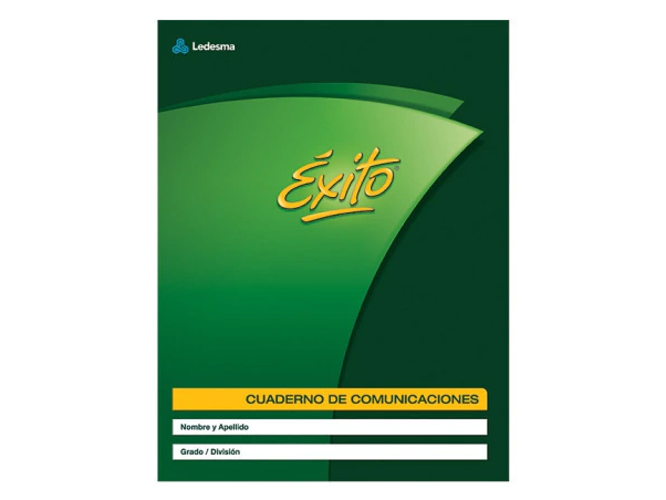CUADERNO TAPA FLEXIBLE DE COMUNICADO EXITO X24 HJ