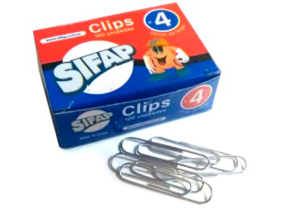 CLIPS SIFAP N4 CAJITAS X100 CLIPS