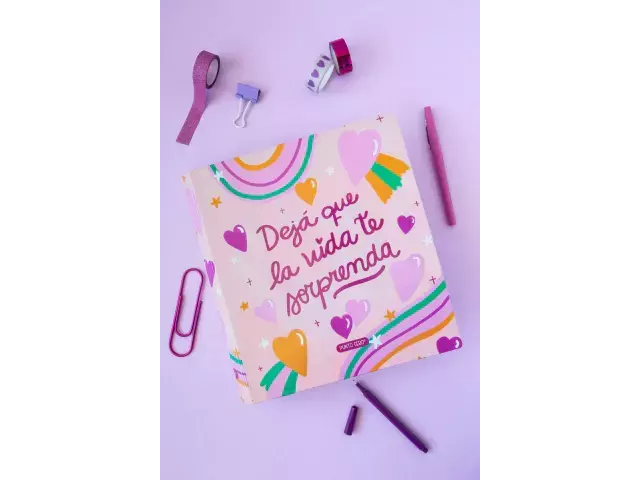 Carpeta 3 anillos N°3 - Sorprendida