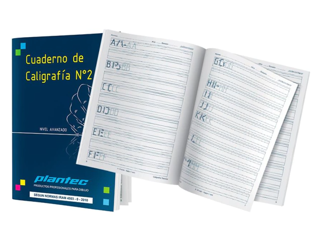 CUADERNO PLANTEC CALIGRAFIA AZUL ART.19952
