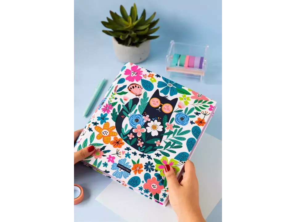 Carpeta 3 anillos N°3 - La vie est belle