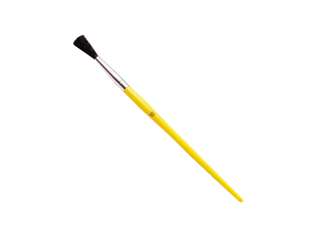 PINCEL GOYA REDONDA TIPO ACUARELA MANGO AMARILLO