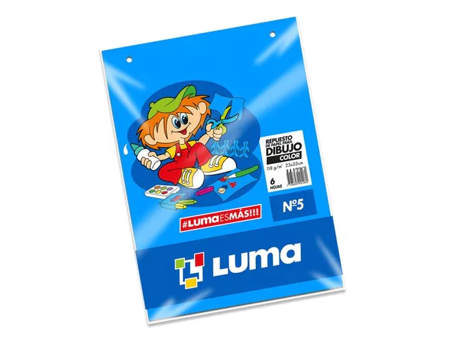 REPUESTO DIBUJO N5 LUMA COLOR X 6HJ