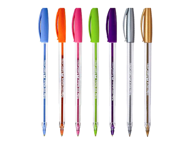 BOLIGRAFO FABER TRILUX 032 colores x unidad
