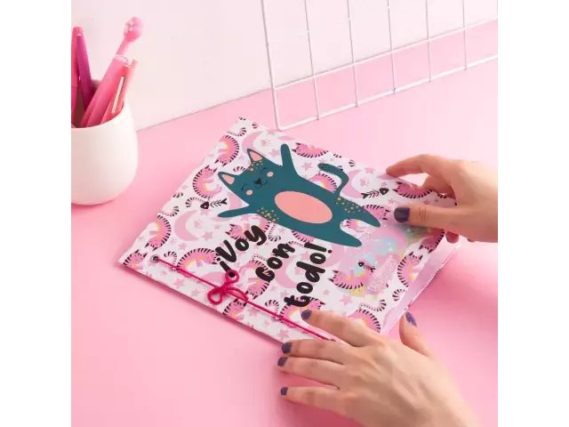 CARPETA N3 2 TAPAS P.C -VOY CON TODO-