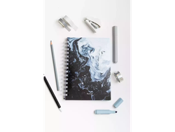 AGENDA CUADERNO A5 -MÁRMOL INK-