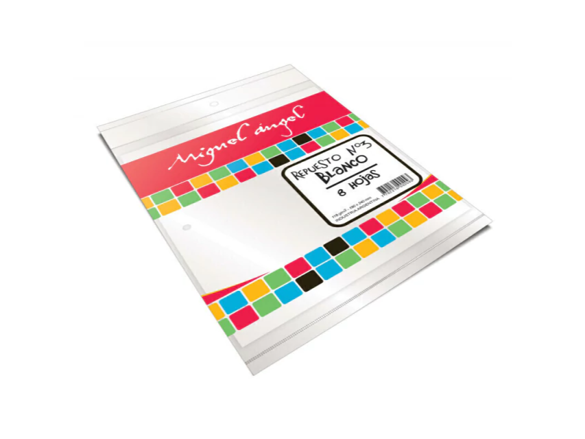 REPUESTO DIBUJO N3 MIGUEL ANGEL BLANCO X 8HJ 106GR