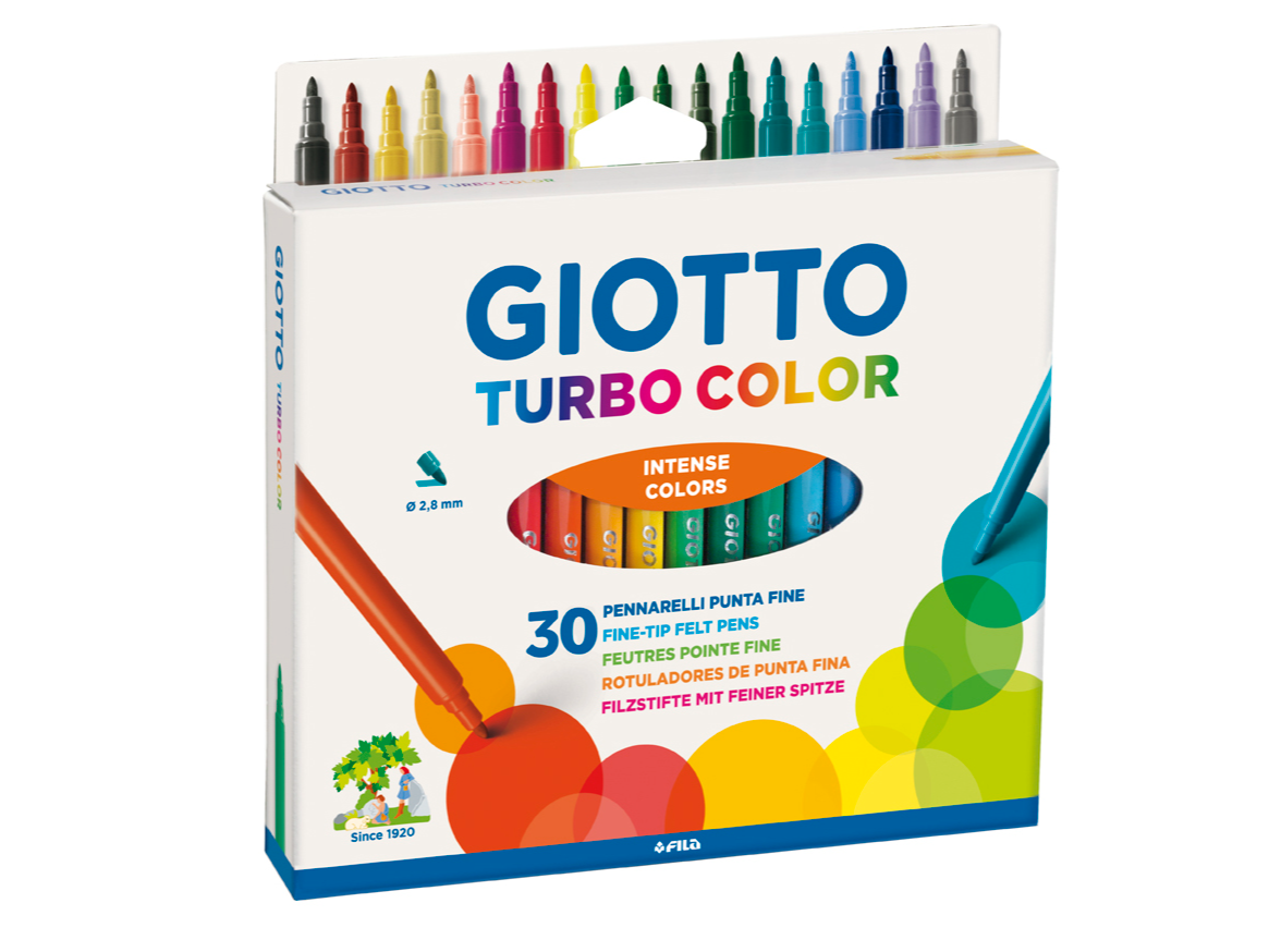 MARCADORES GIOTTO TURBO COLOR X 30 COLOR