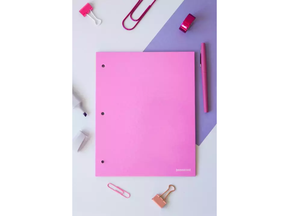 Carpeta N3 dos tapas LILA pastel - BP