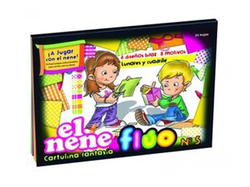 BLOCK DIBUJO EL NENE N5 FLUO X24HJ