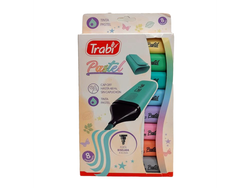 RESALTADOR CHATO TRABI X8 PASTEL SURTIDO