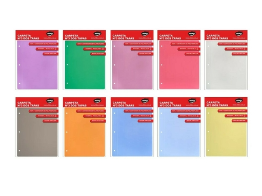 CARPETA N3 CORDON POLIPROPILENO