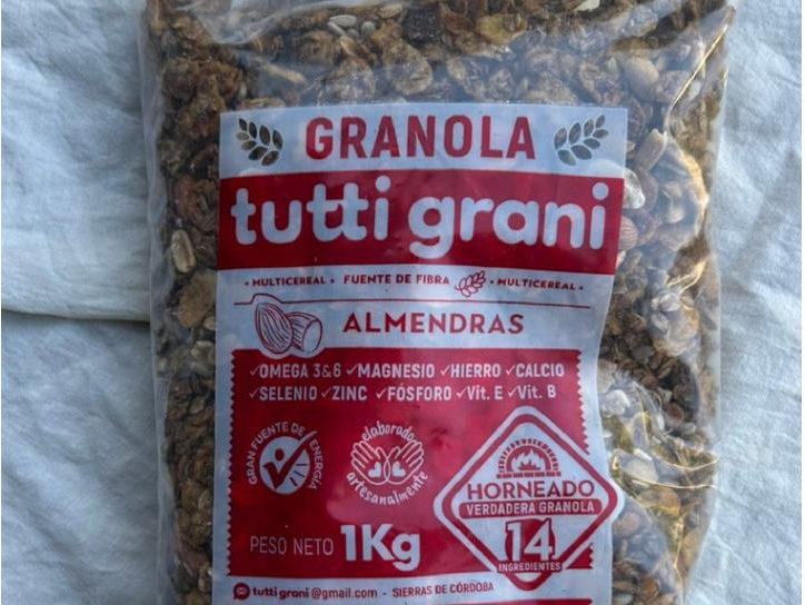 Granola "Tutti Granni" premium almendras
