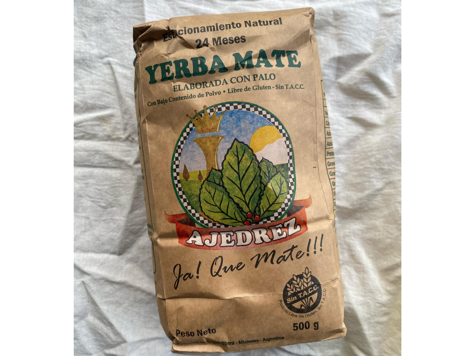 Yerba Ajedrez 500 gramos