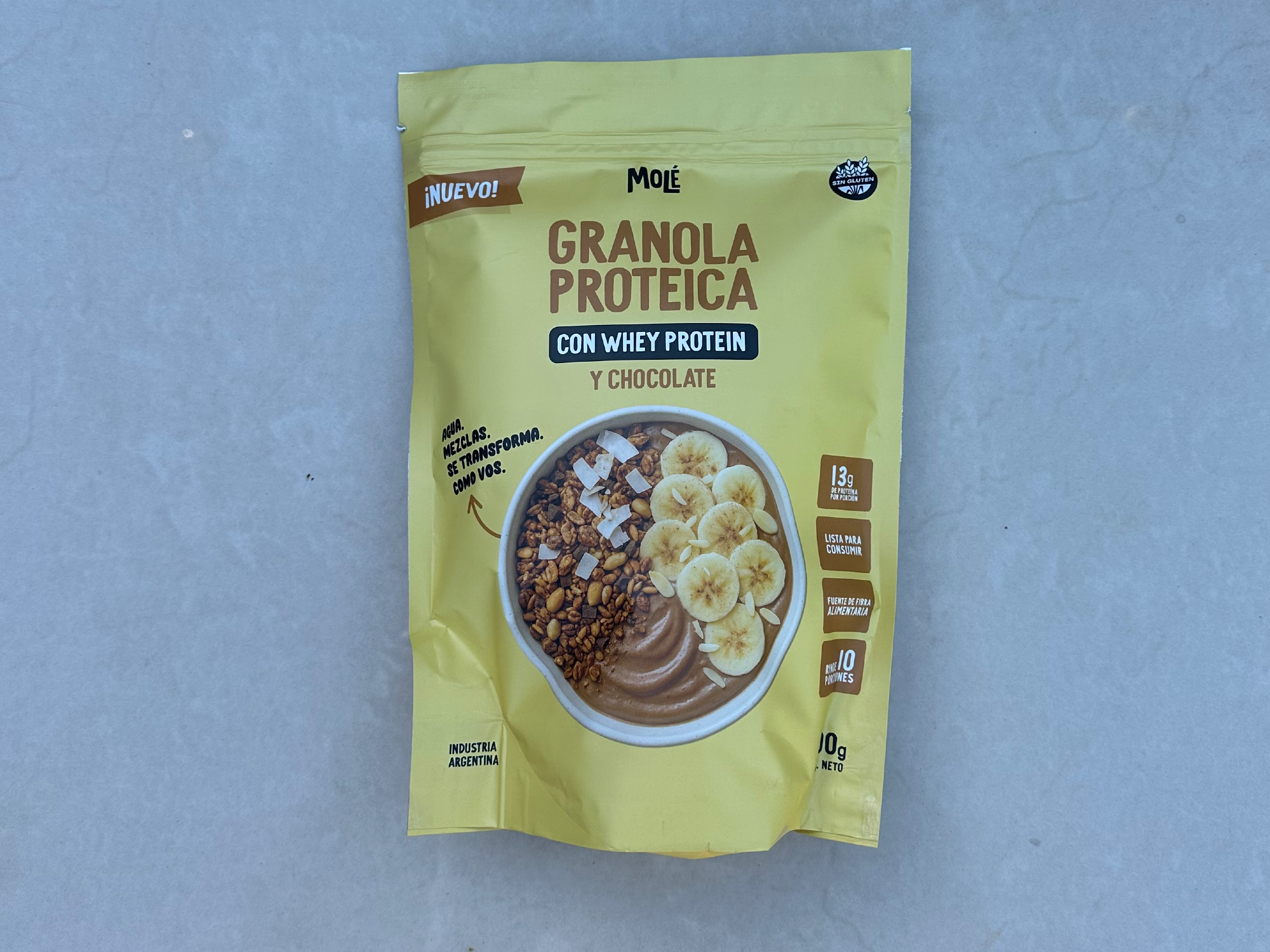 Granola proteica chocolate