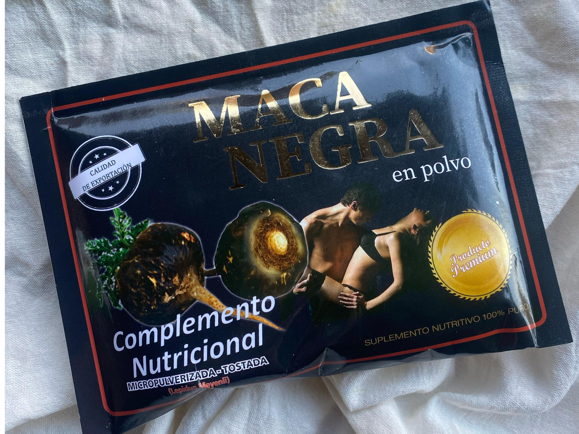 Maca peruana negra "Kallpa" 150gr