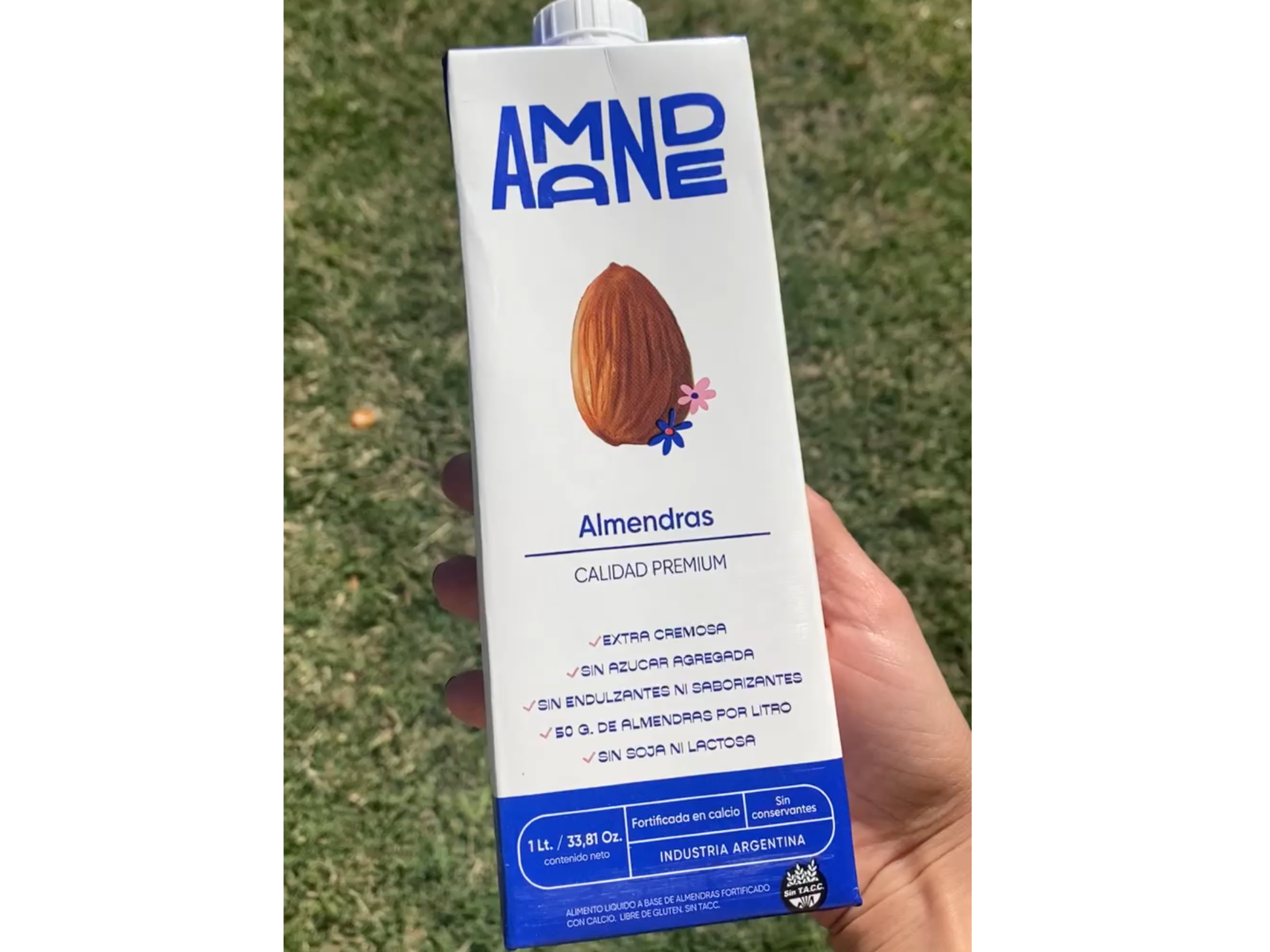 Leche de almendras