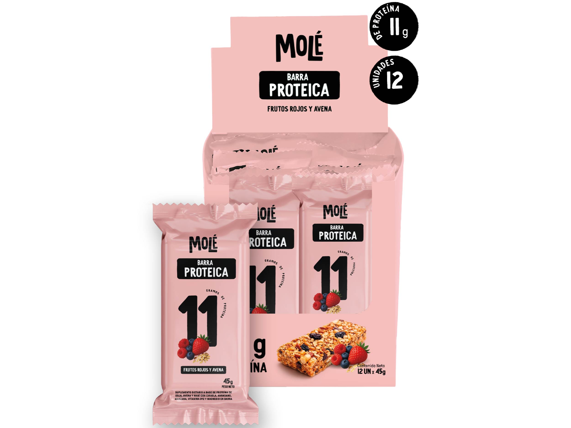 Barrita de cereal energía