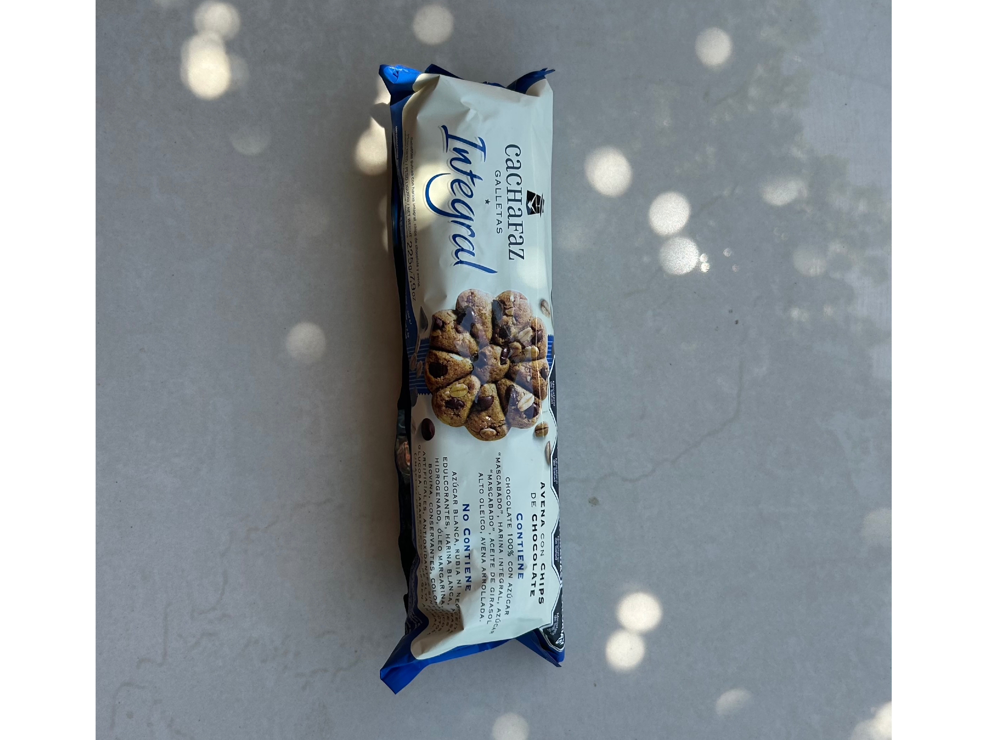 Galletas cachafaz 225 grs Chips chocolate y avena