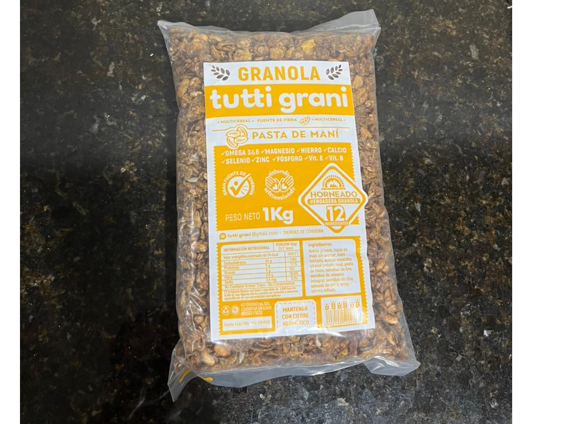 Granola tutti granni Pasta de mani