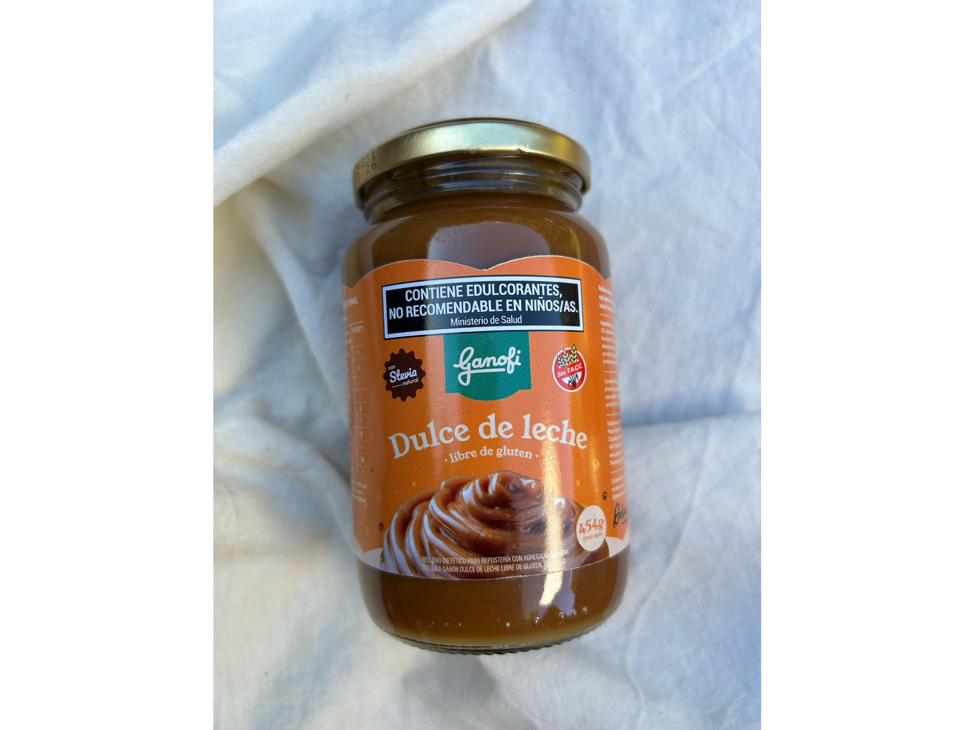 Dulce de leche con stevia
