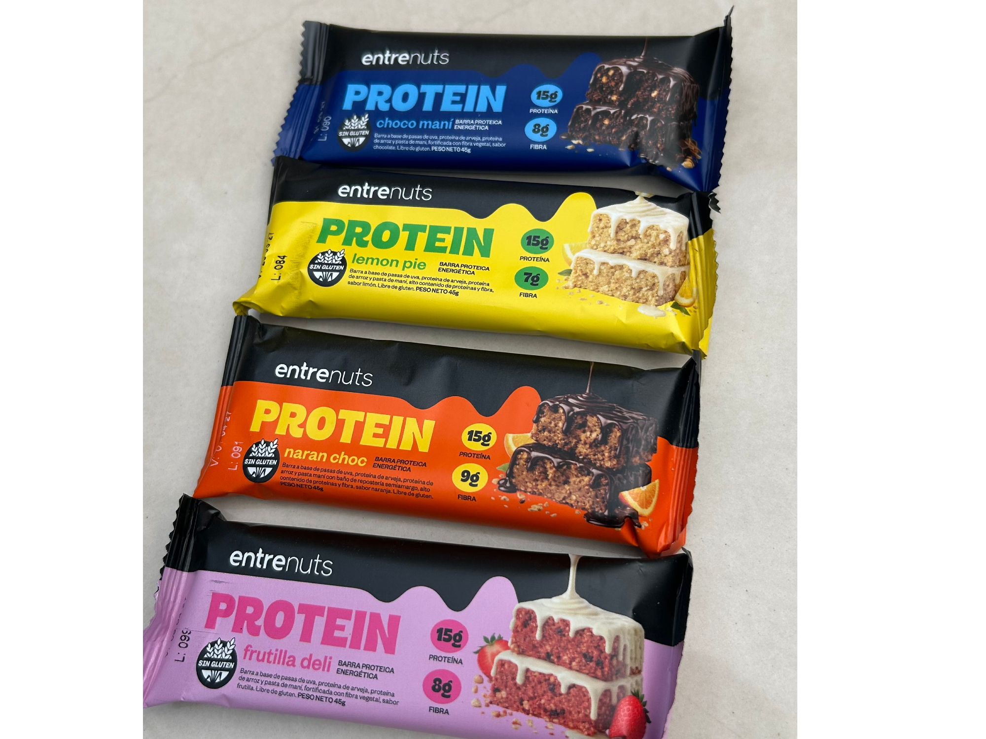 Caja de barritas Entre nuts x 10 unidades!