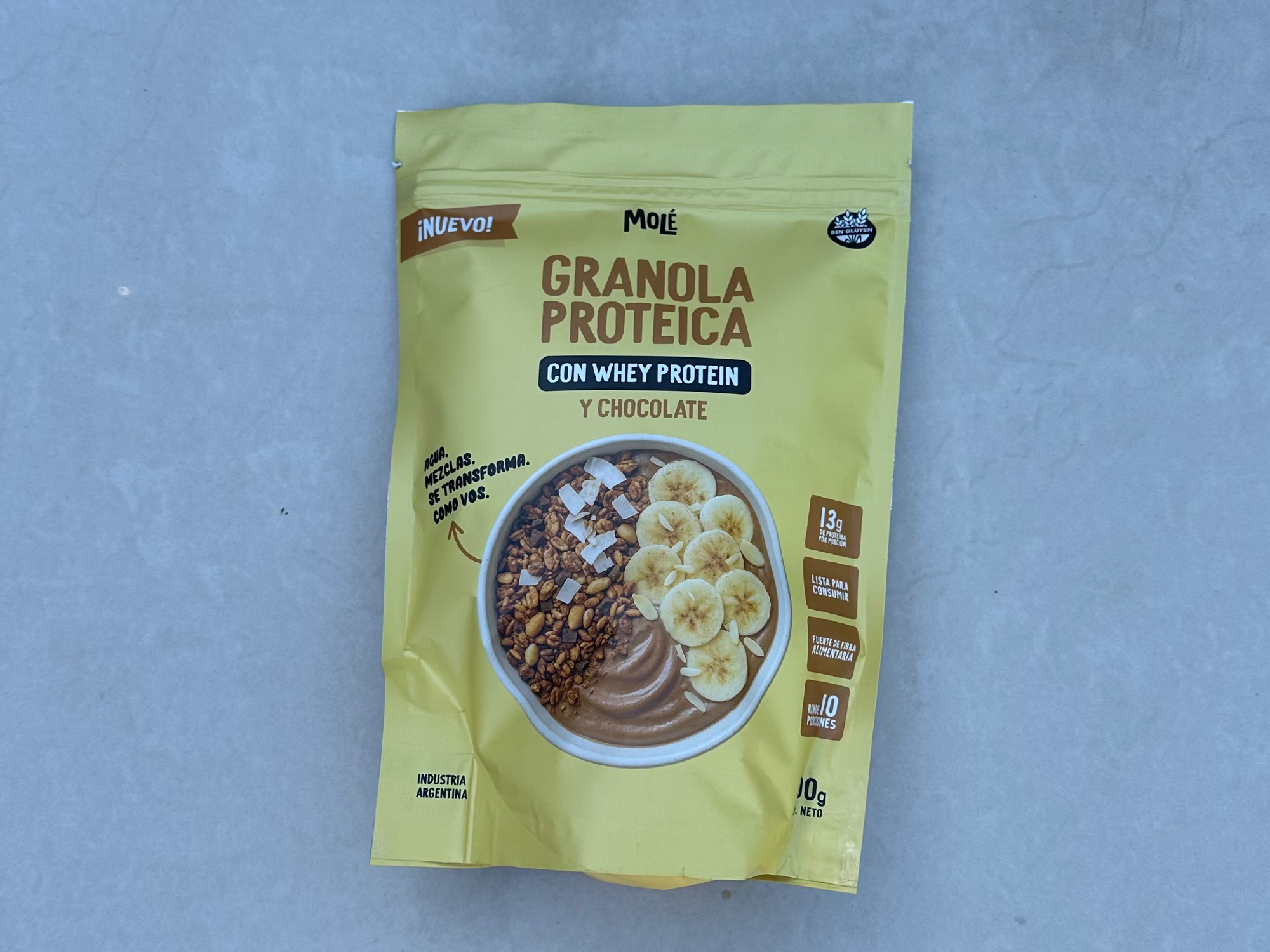 Granola proteica chocolate