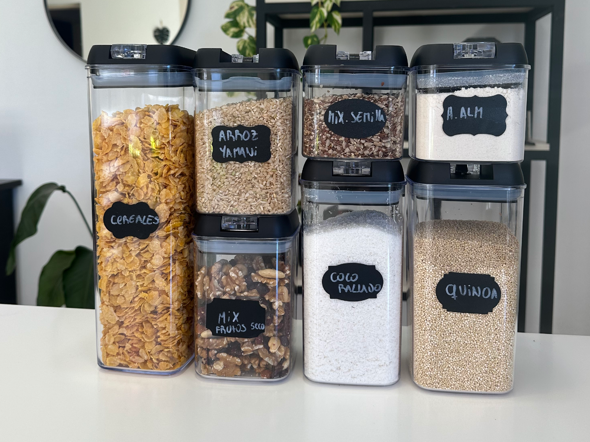 Combo recipientes + productos