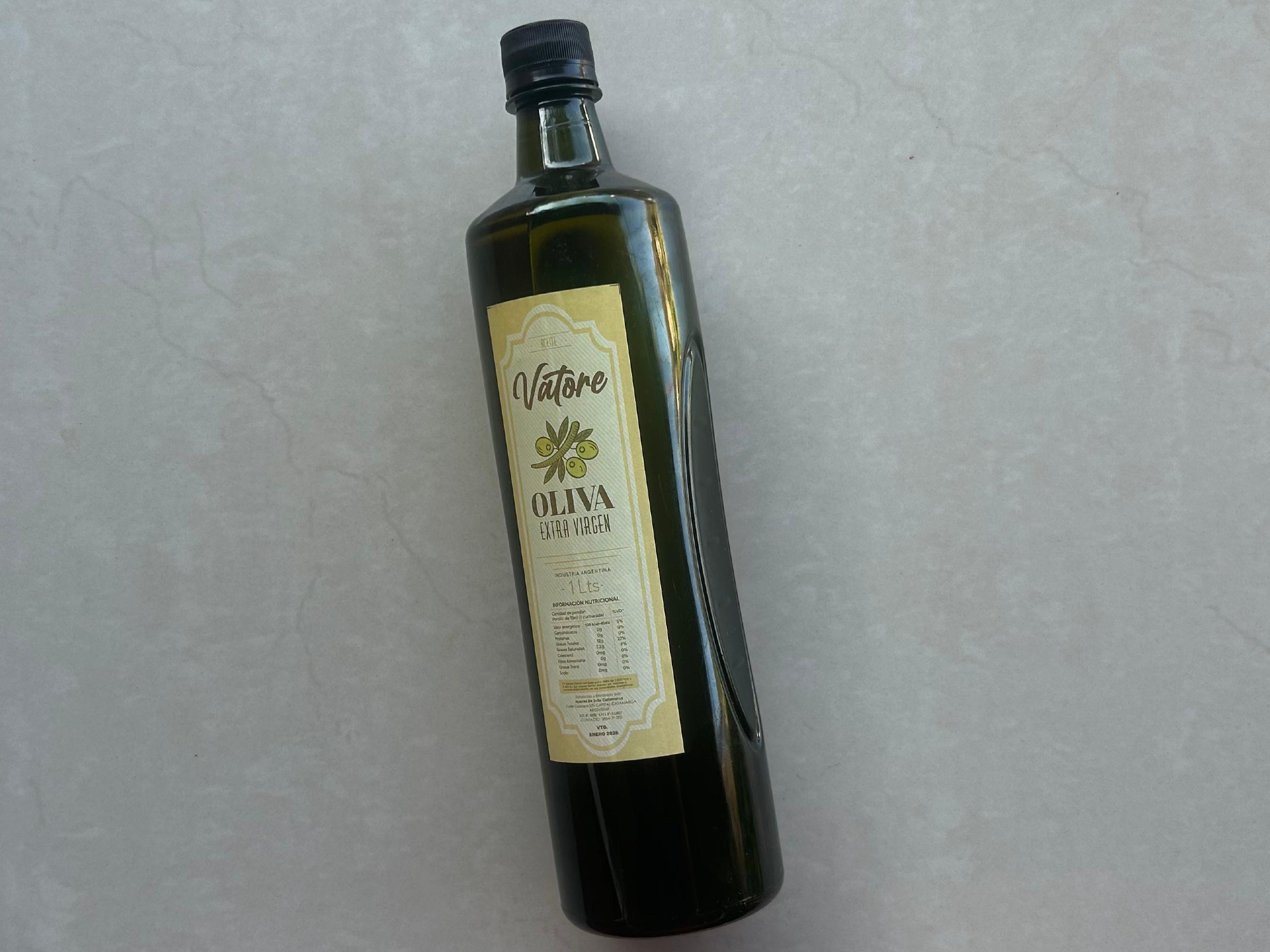 Aceite de oliva extra virgen vatore 1 lt