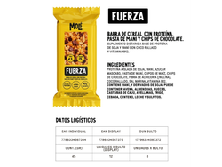 Barrita de cereal fuerza