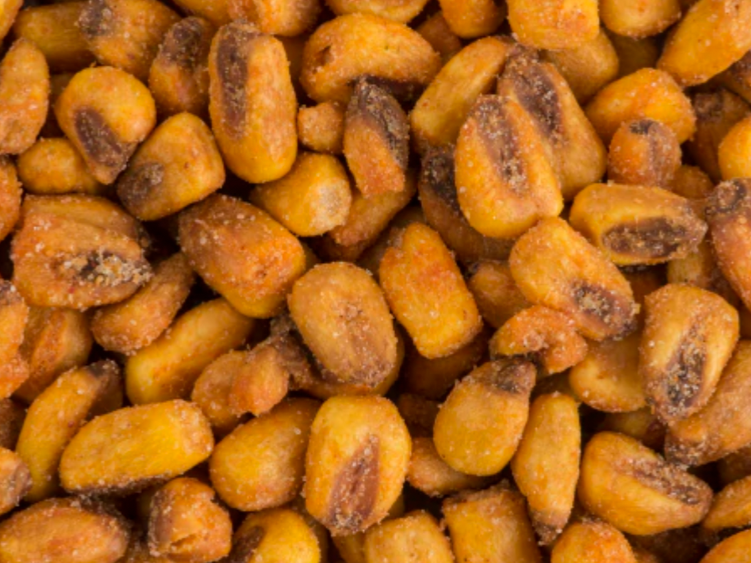Maiz frito barbacoa