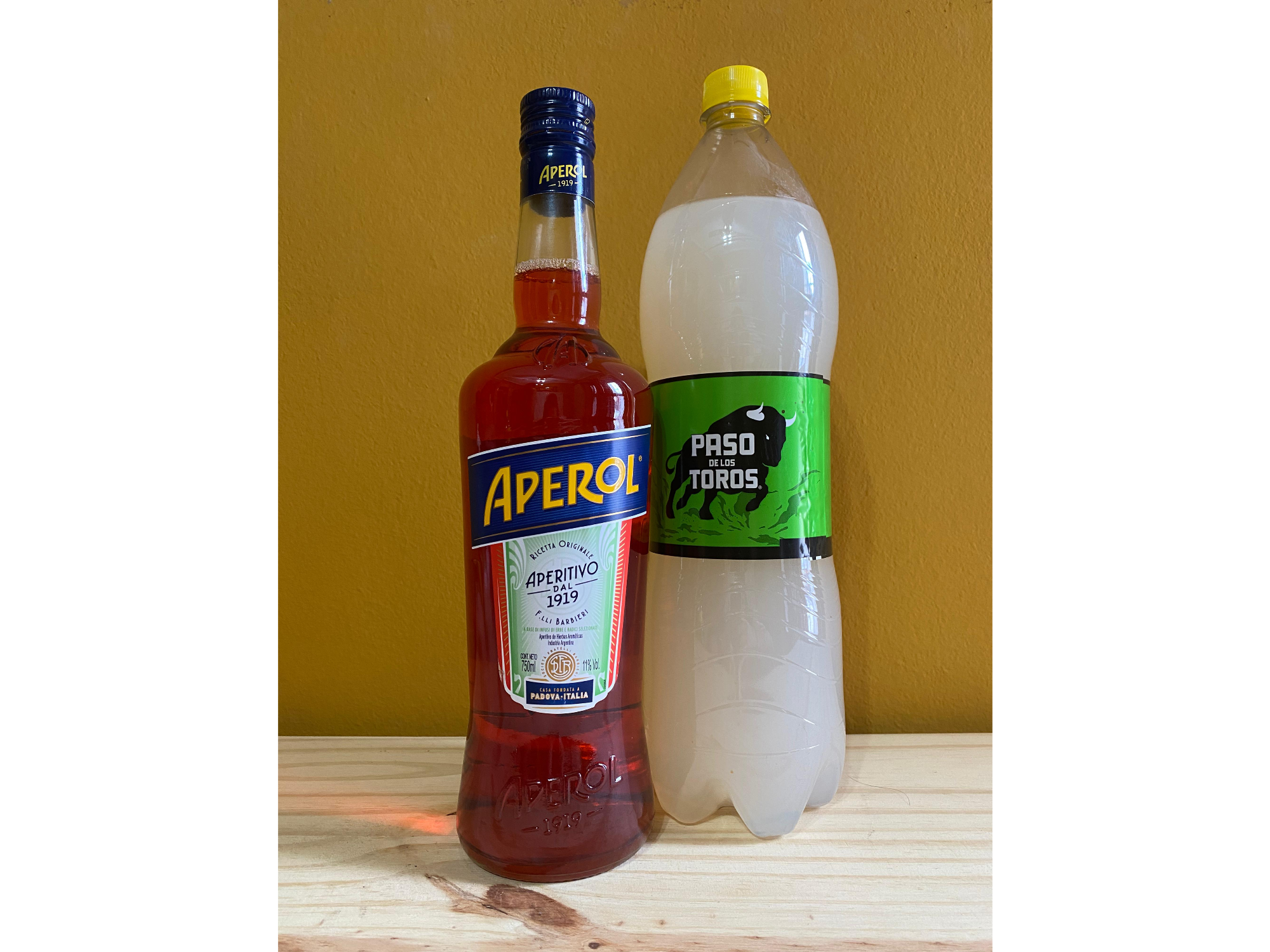 1 APEROL X 1 PASO DE LOS TOROS 1.5lts