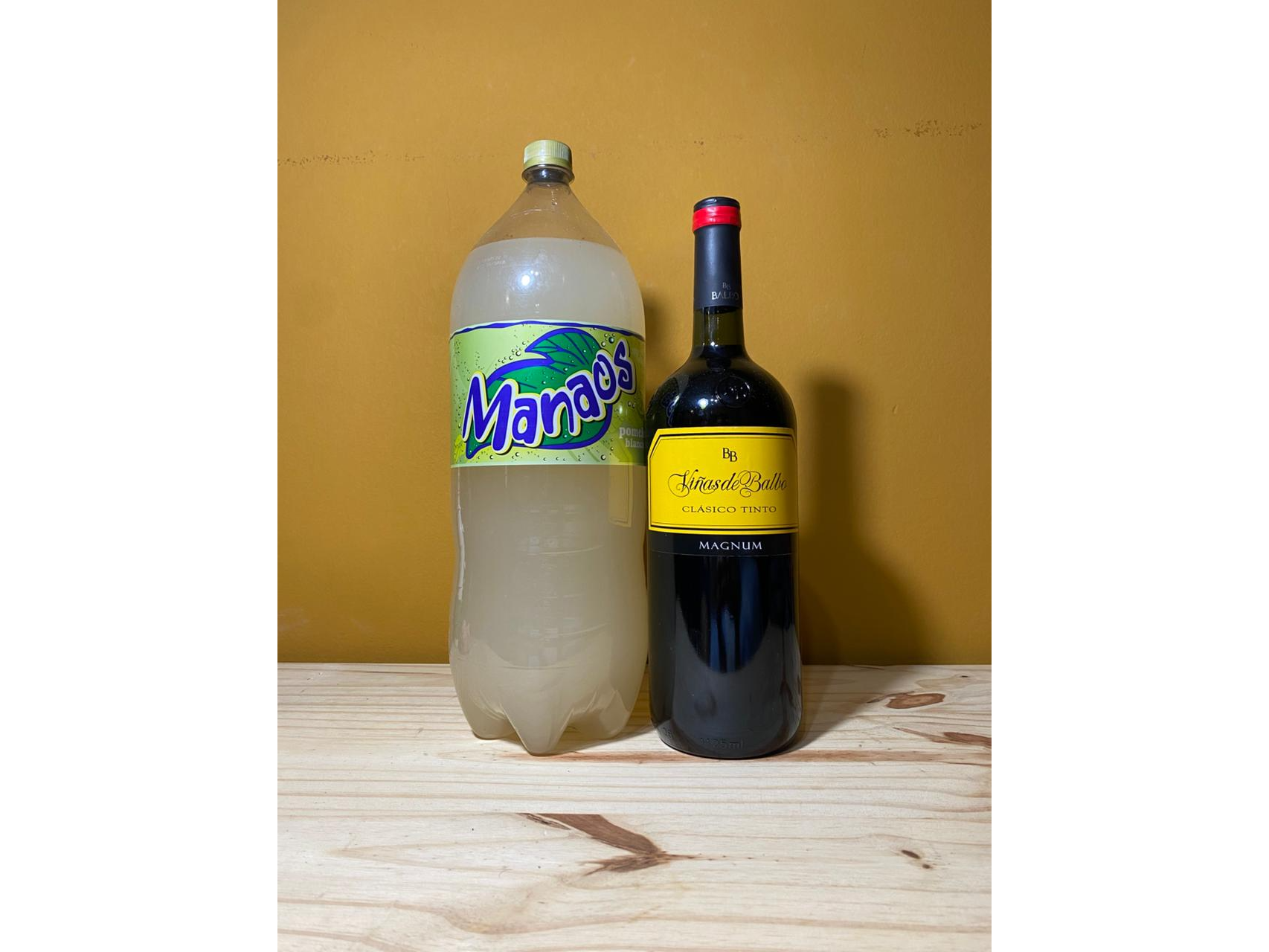 1 VIÑAS BALBO X  1 MANAOS 3lts