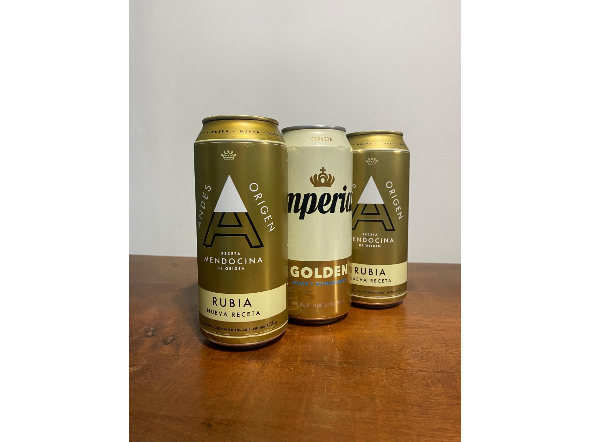 x3 (1 IMPERIAL GOLDEN, 2 ANDES RUBIA)