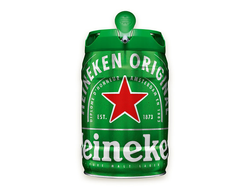 Heineken barril x5l
