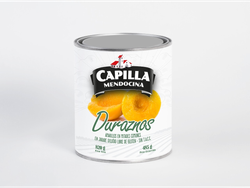 Durazno lata capilla mendocina x820g