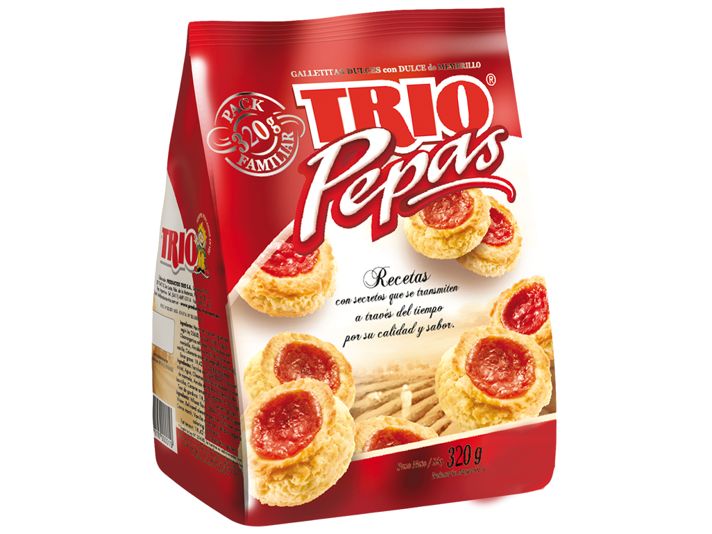 trio pepas x 500gr