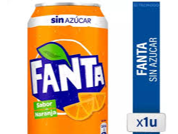 FANTA LATA S/AZUCAR X354