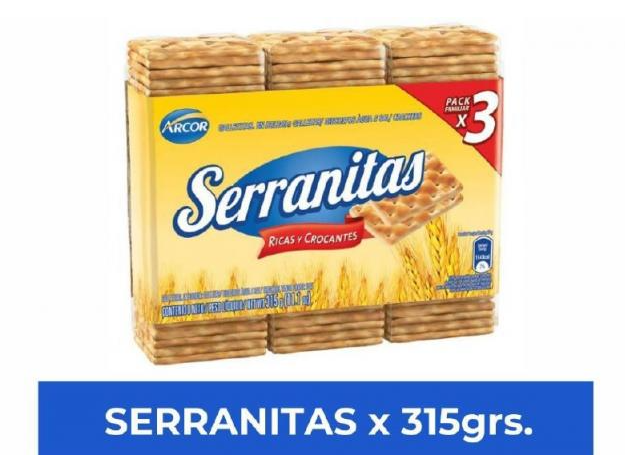 SERRANITAS X3