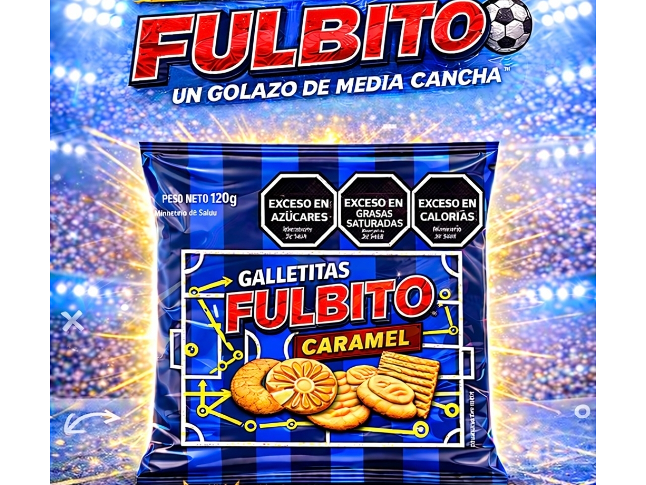 FULBITO GALLETITAS X120G CAJA X15u
