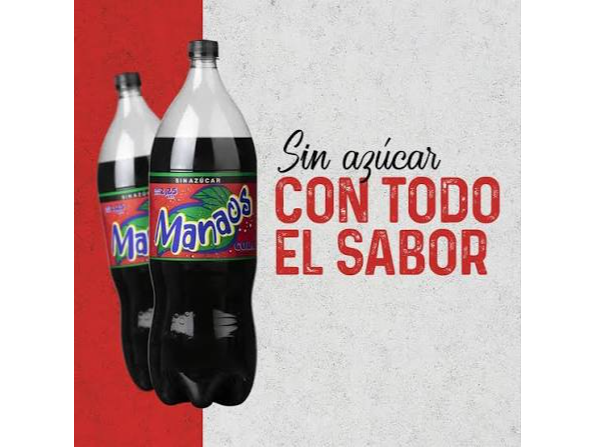 MANAOS SIN AZUCAR X2.25L