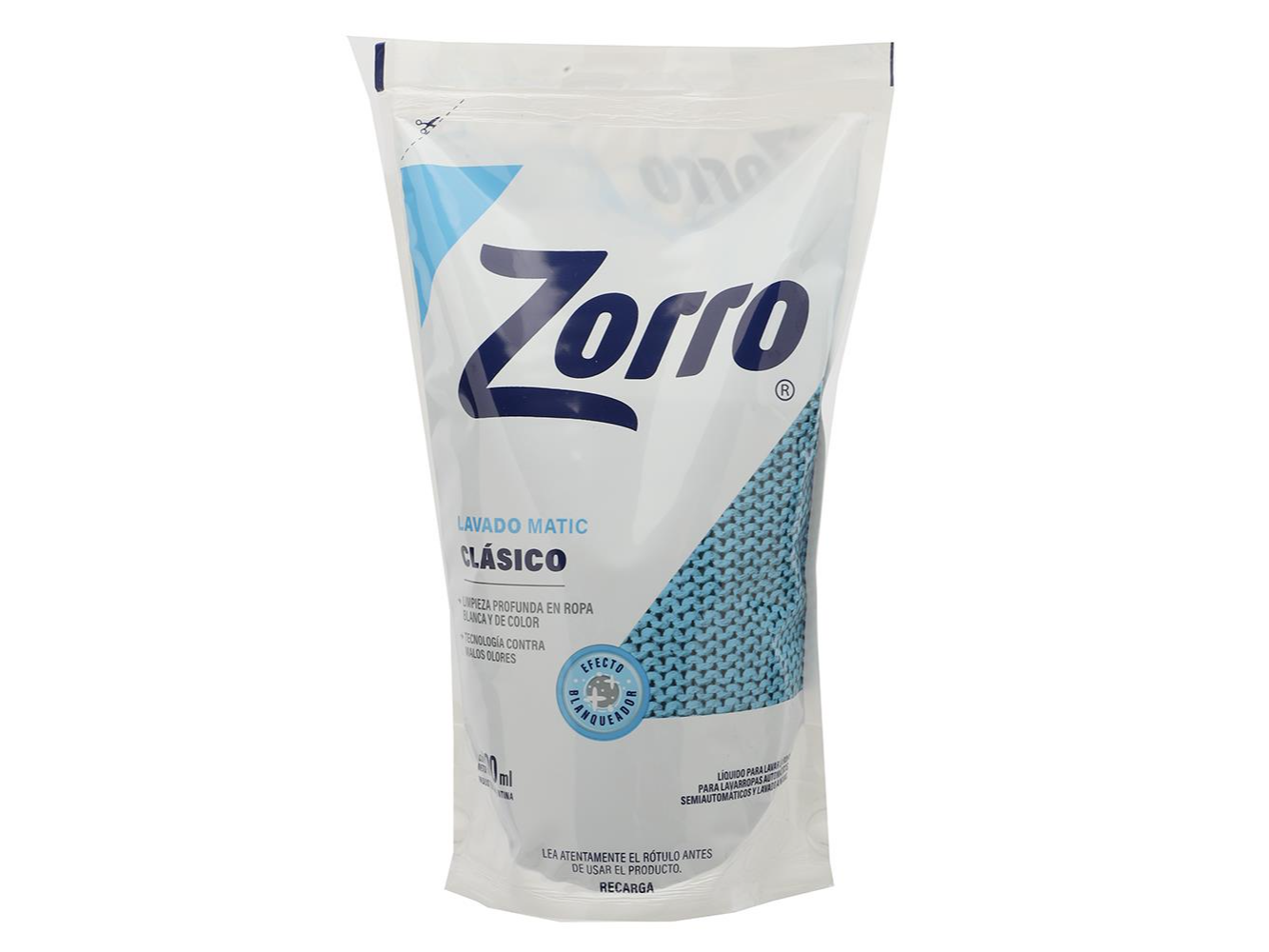 ZORRO JABON LIQUIDO X800ML
