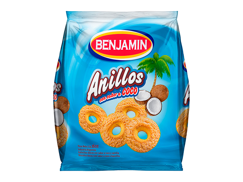 BENJAMIN ANILLO COCO X160G