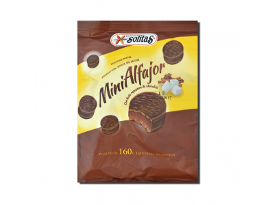 SOLITAS MINI ALFAJOR X160G