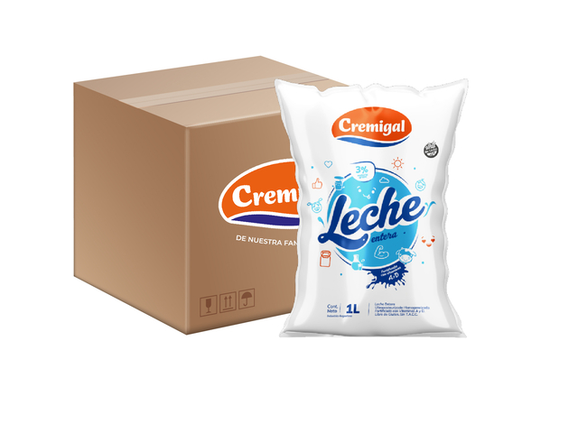 CREMIGAL LECHE LARGA VIDA X1L