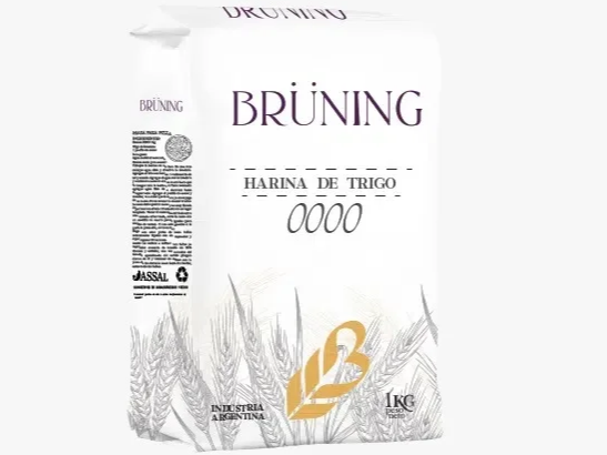 BRUNNIG HARINA 4 CEROS X1KG