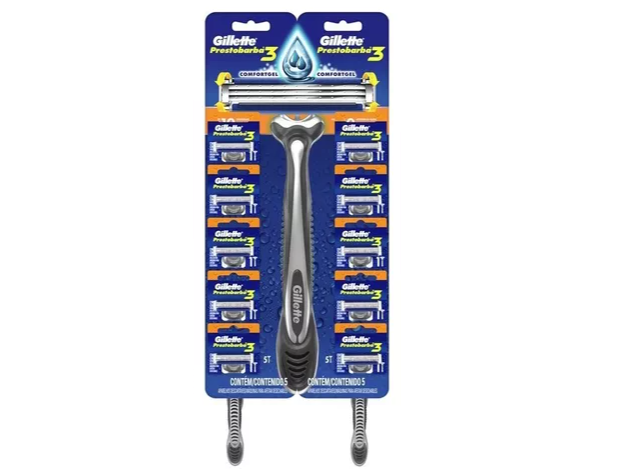 GILLETTE PRESTO3 TIRA X10u